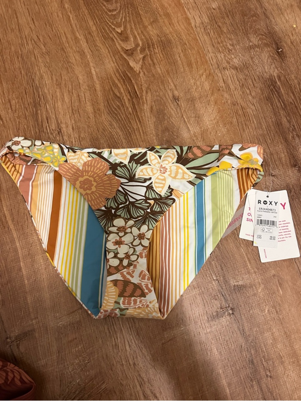 NWT ROXY Reversible swim bottoms